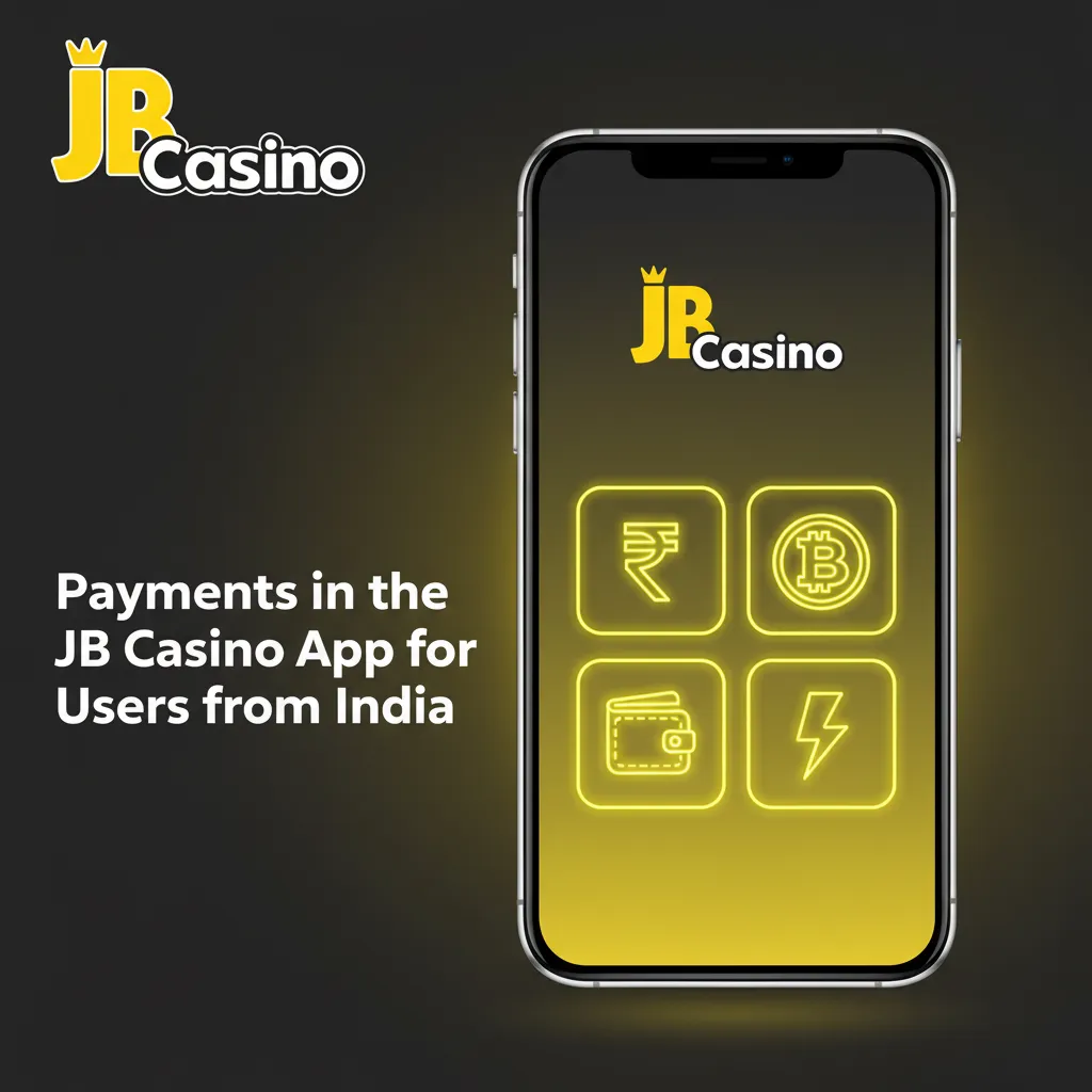 JB Casino app payments in India: INR via UPI, NetBanking, RuPay/Visa/Mastercard, Paytm, Skrill/Neteller, crypto.