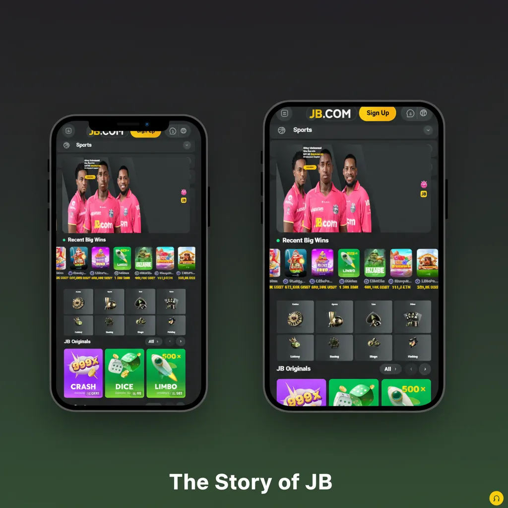 The Story of JB: licensed India-focused sportsbook and live casino with cricket odds and IPL promos.