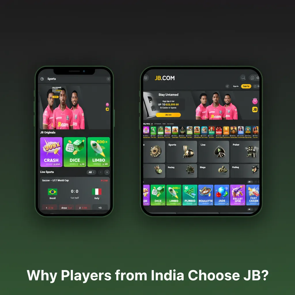 Banner: Why Indian players choose JB—UPI, Paytm, PhonePe, INR accounts, Teen Patti, Andar Bahar, fast withdrawals, mobile.