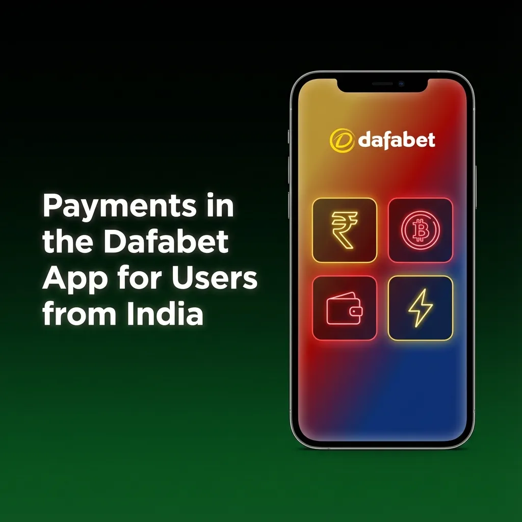 Dafabet app payment options for Indian users including UPI, net banking, cards, e-wallets, and cryptocurrency methods.